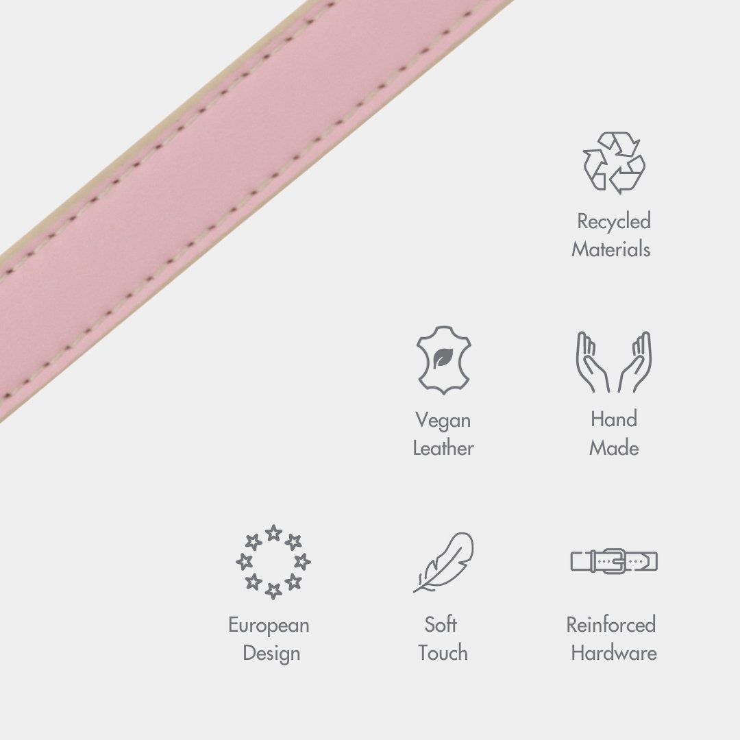 Nina Woof Leash 4ft - Vegan Leather - Cupertino SpadezStore