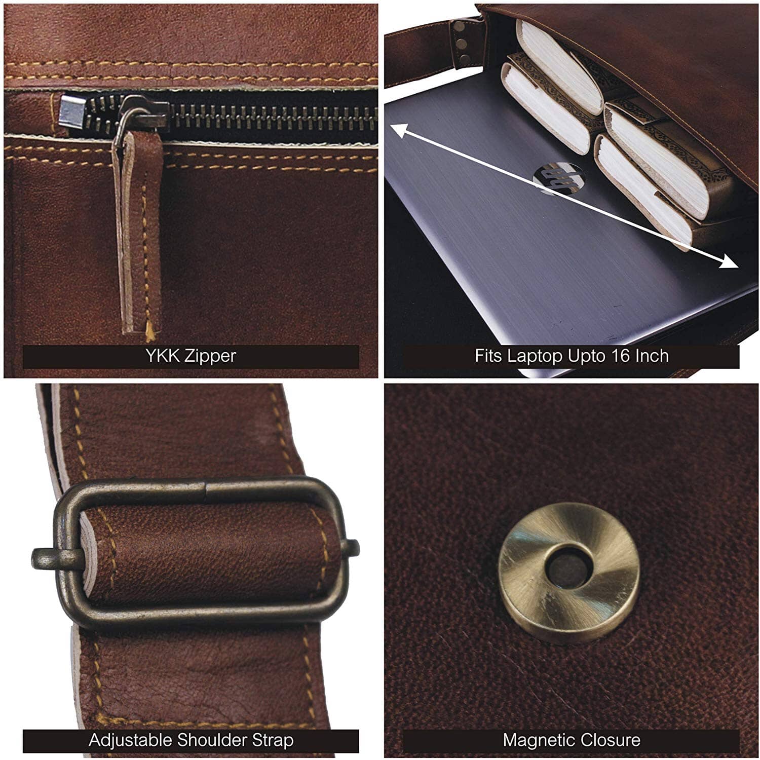 Classy Leather Bags The Prime Satchel SpadezStore