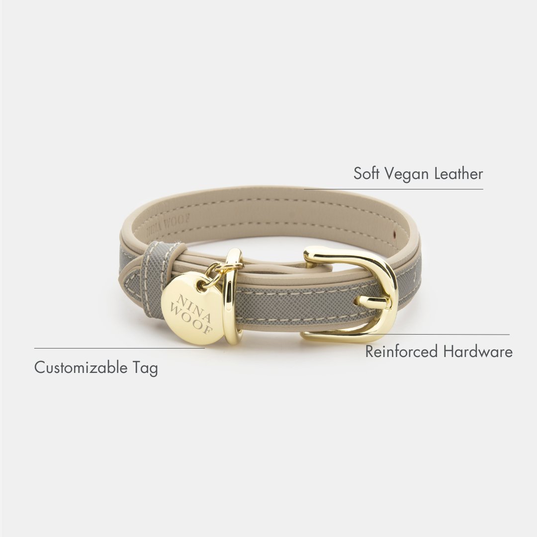 Nina Woof Collar - Vegan Leather - London SpadezStore