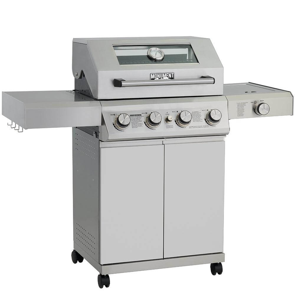Monument Grills Mesa 400M | Stainless Propane Gas Grill SpadezStore