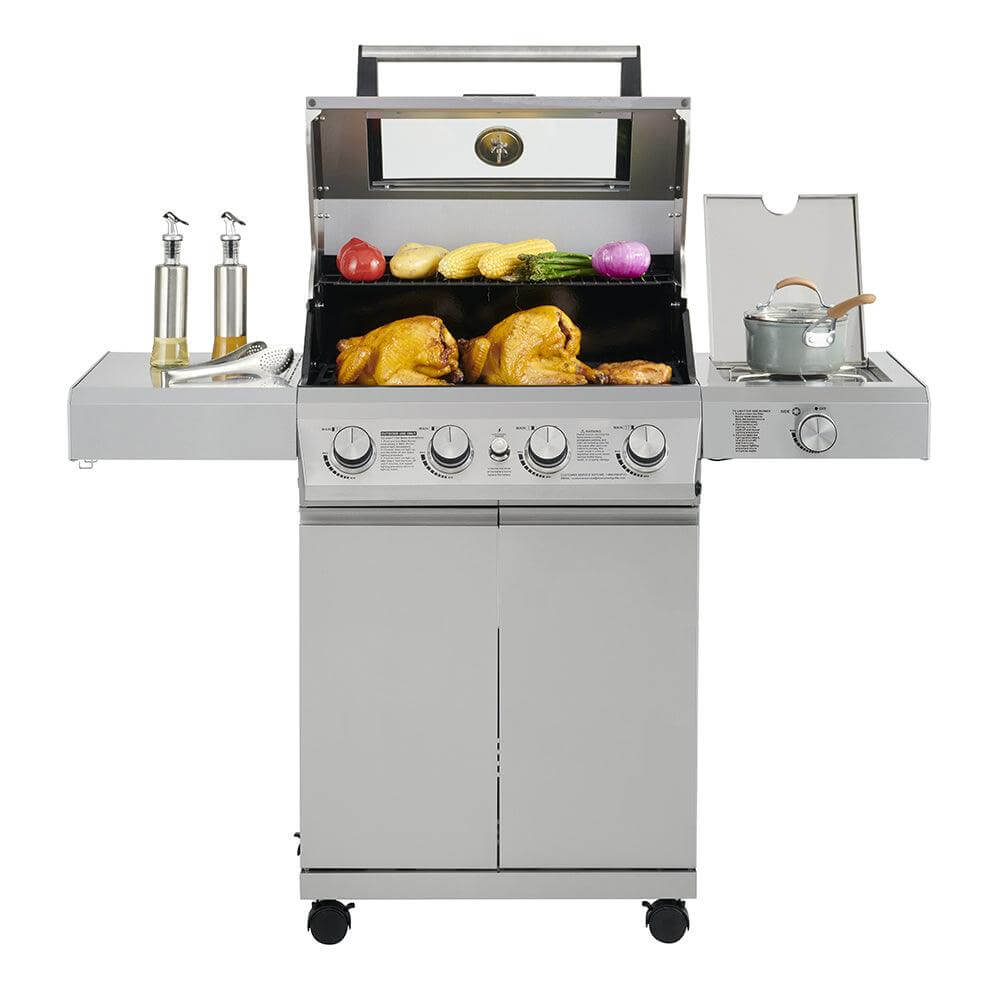 Monument Grills Mesa 400M | Stainless Propane Gas Grill SpadezStore