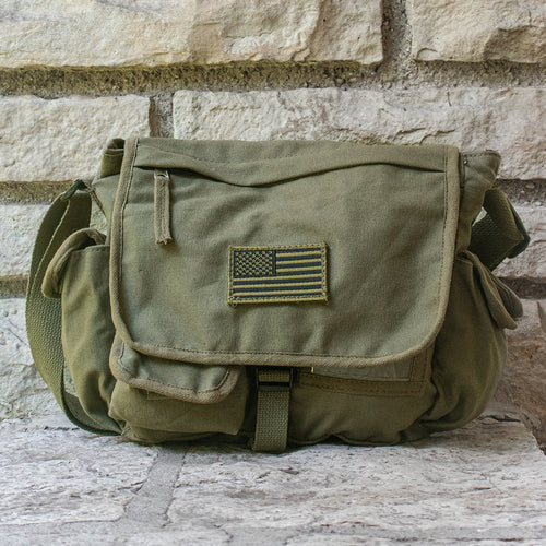 Fox Outdoor Retro Messenger Bag SpadezStore