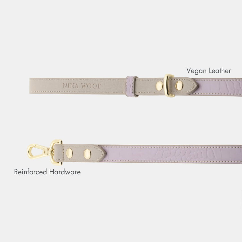 Nina Woof Leash 4ft - Vegan Leather - Milan SpadezStore