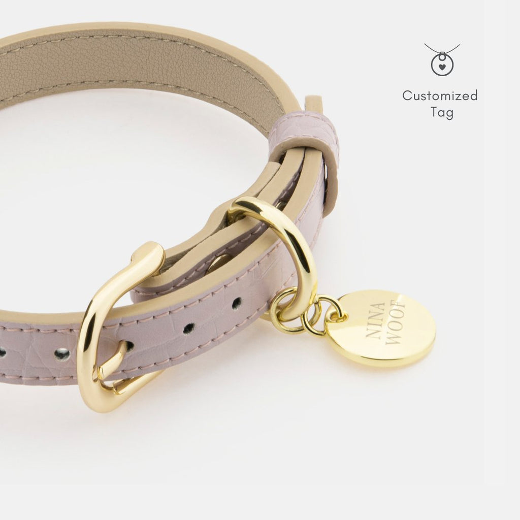 Nina Woof Collar - Vegan Leather - Milan SpadezStore