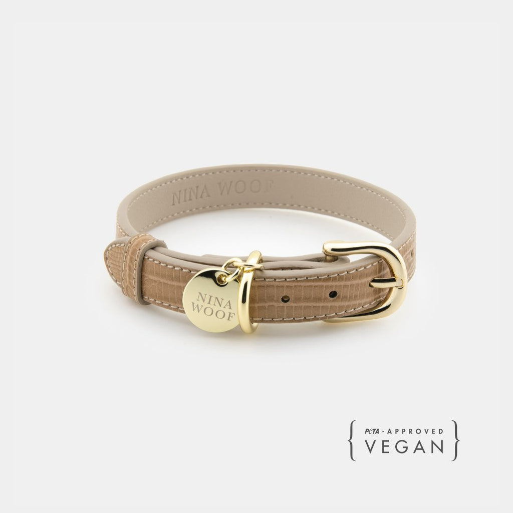 Nina Woof Collar - Vegan Leather - Milan SpadezStore
