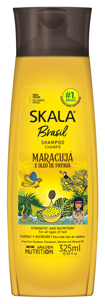 Skala Brasil Maracujá e Óleo de Patauá Shampoo 10.99oz SpadezStore