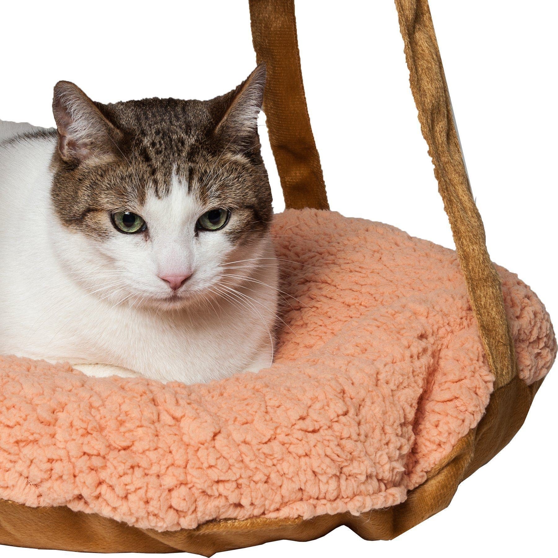 Pet Life 'Kittyhaus' Dual-Lounge Hanging Hammock Lounger SpadezStore