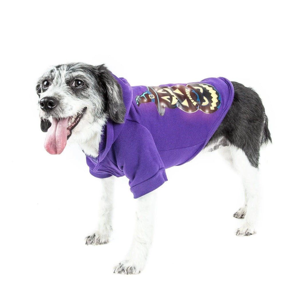 Pet Life LED Lighting Halloween Happy Snowman Hooded Sweater Pet Costume SpadezStore