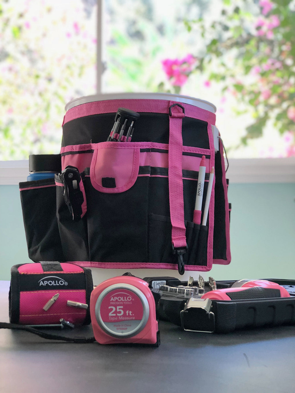 Apollo Tools Bucket Organizer - Pink - DT0825P SpadezStore