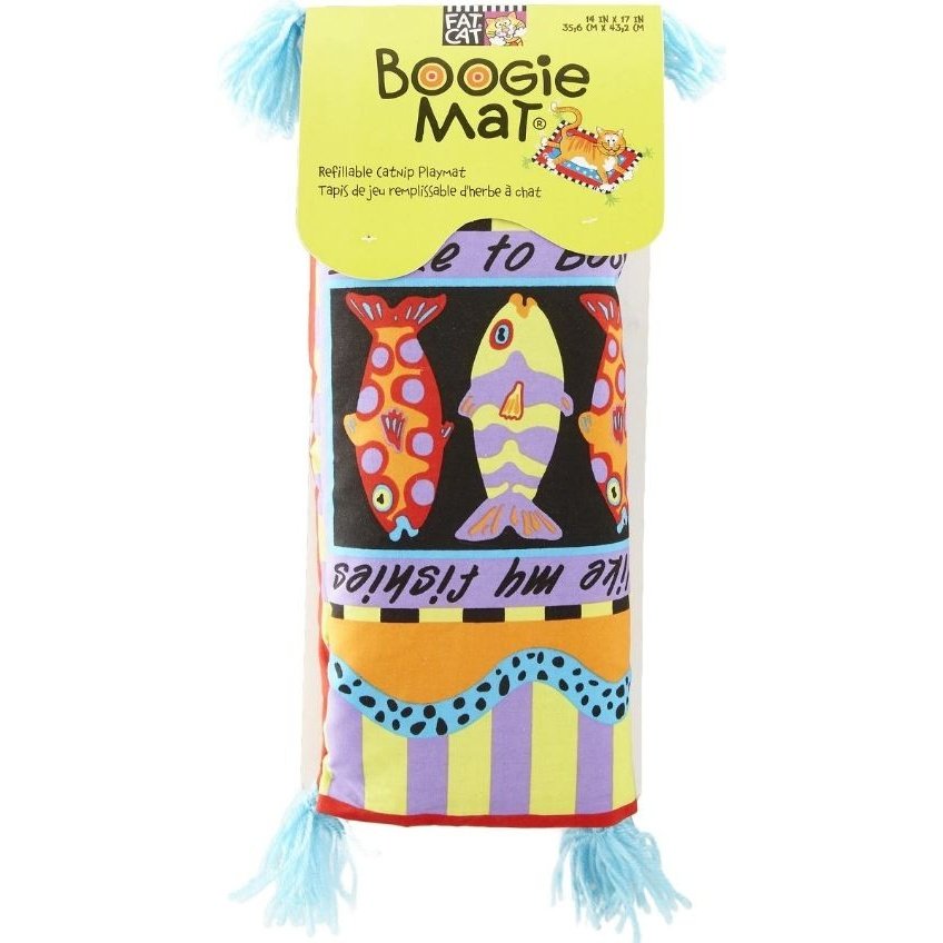 Fat Cat Boogie Mat Refillable Catnip Playmat SpadezStore