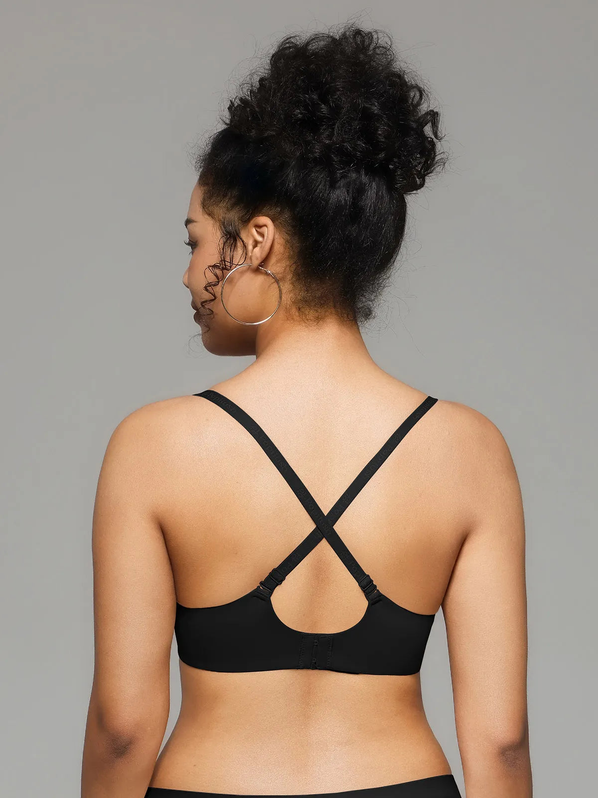 Popilush Seamless Balconette Push-Up T-Shirt Bra