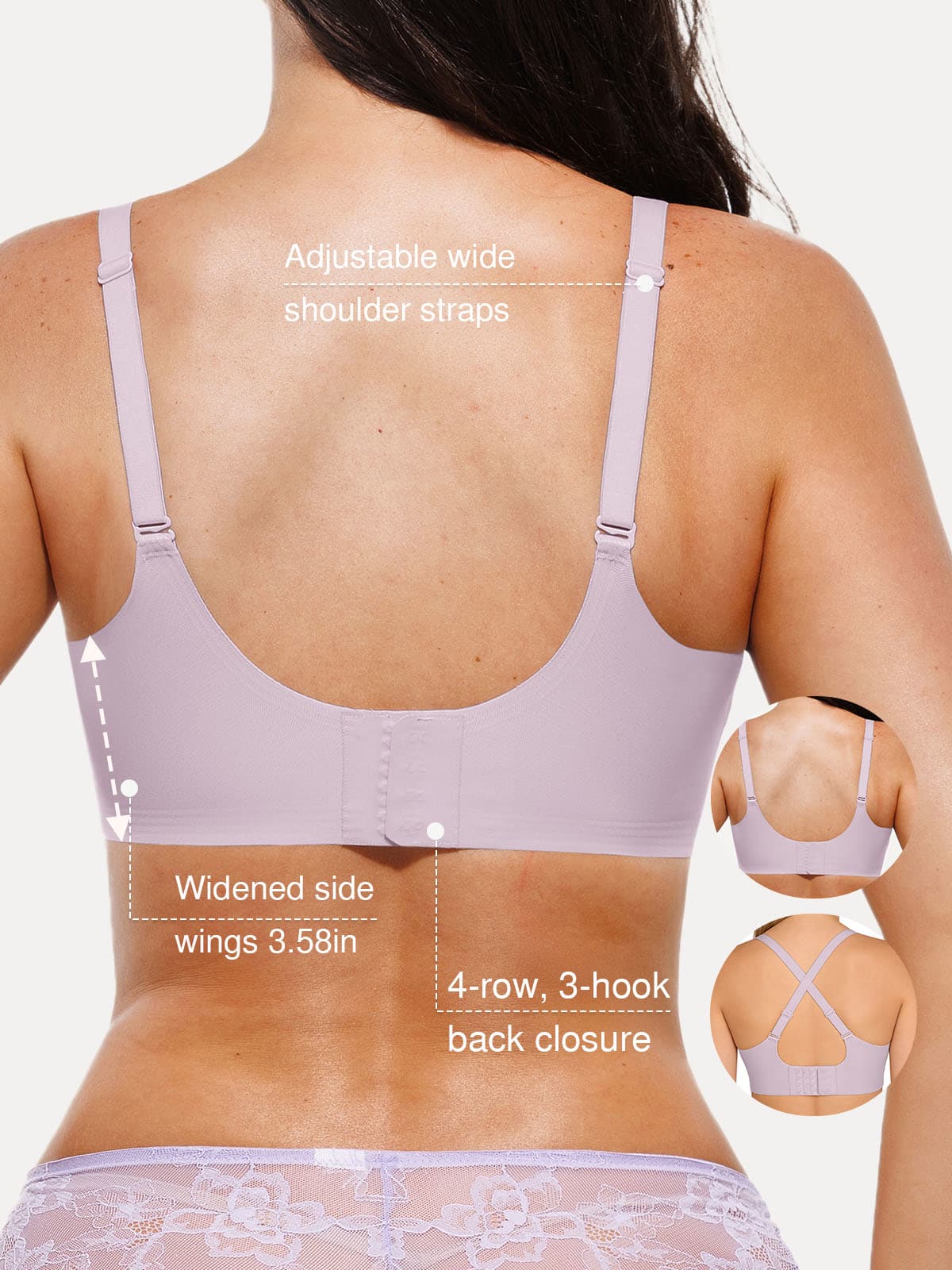 Popilush Seamless Airy Comfort Jelly Bra