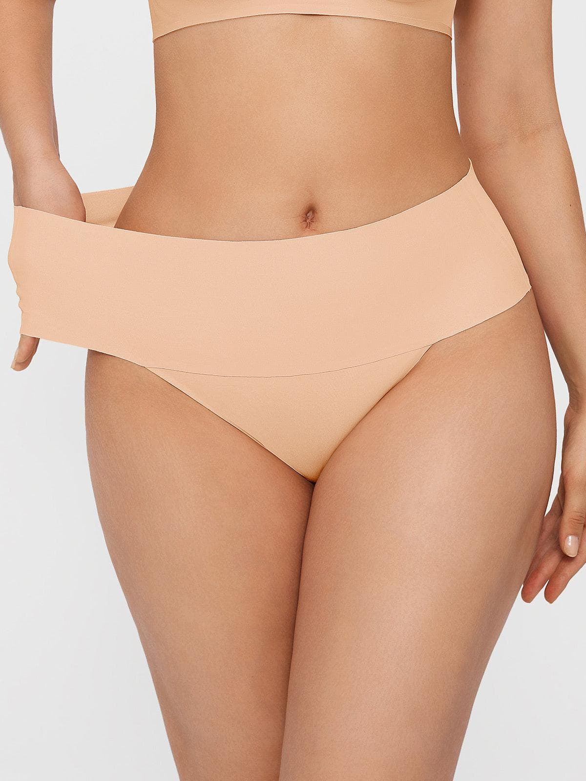 Popilush Seamless High-Waist Tummy Control Thong