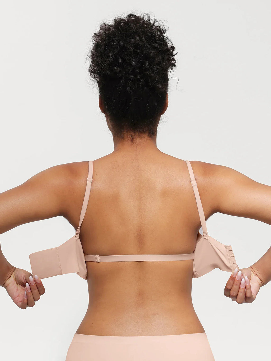 Popilush Seamless Non-Slip Push-Up Shaping Strapless Bra