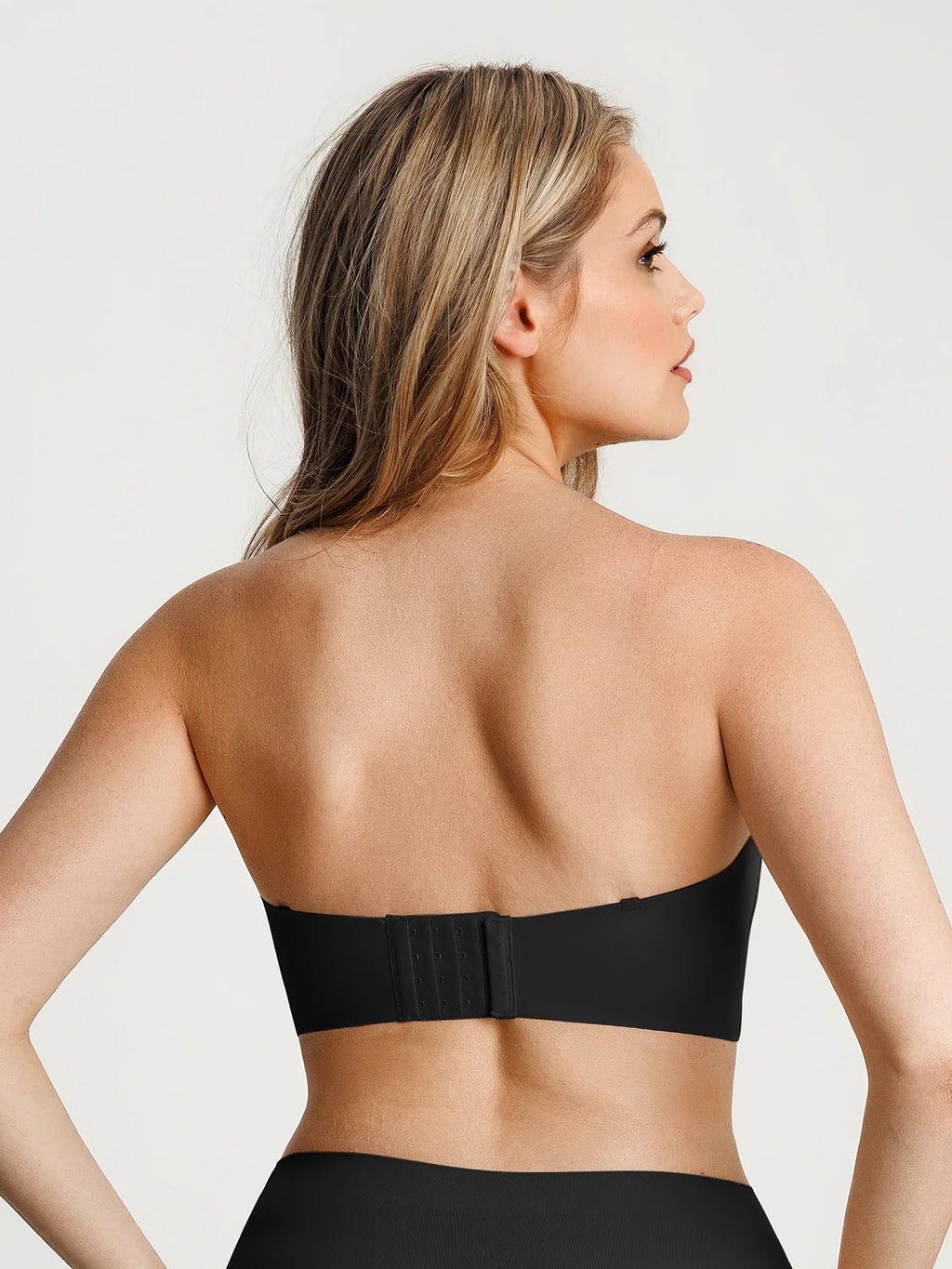 Popilush Seamless Non-Slip Push-Up Shaping Strapless Bra