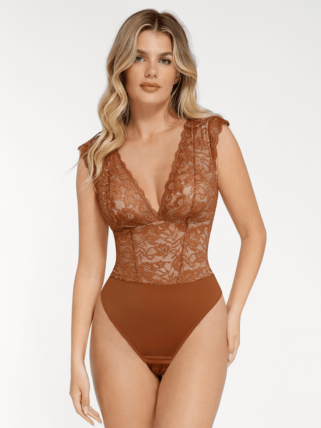 Popilush Shapewear Sculpting Lace Bodysuit or Midi Skirt or Shrug SpadezStore