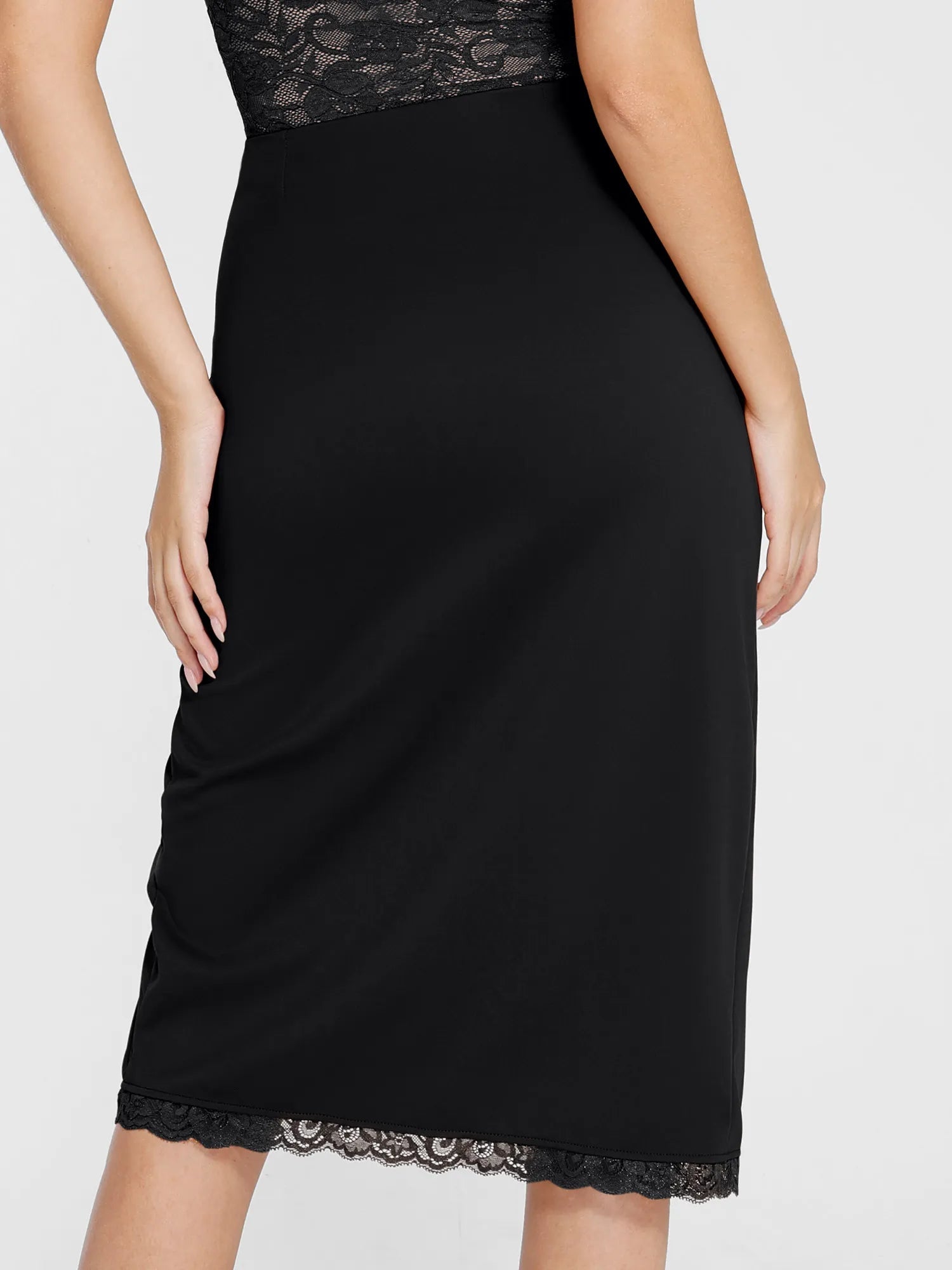 Popilush Shapewear Sculpting Lace Bodysuit or Midi Skirt or Shrug SpadezStore