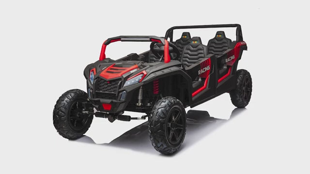 Freddo 48V Beast XL: World's Fastest Kids' 4-Seater Dune Buggy with Advanced Brushless Motor & Precision Differential