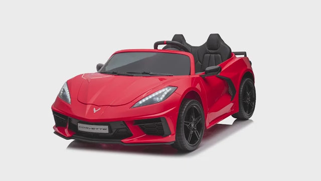 Freddo 24V Chevrolet Corvette C8 2 Seater Ride on Car