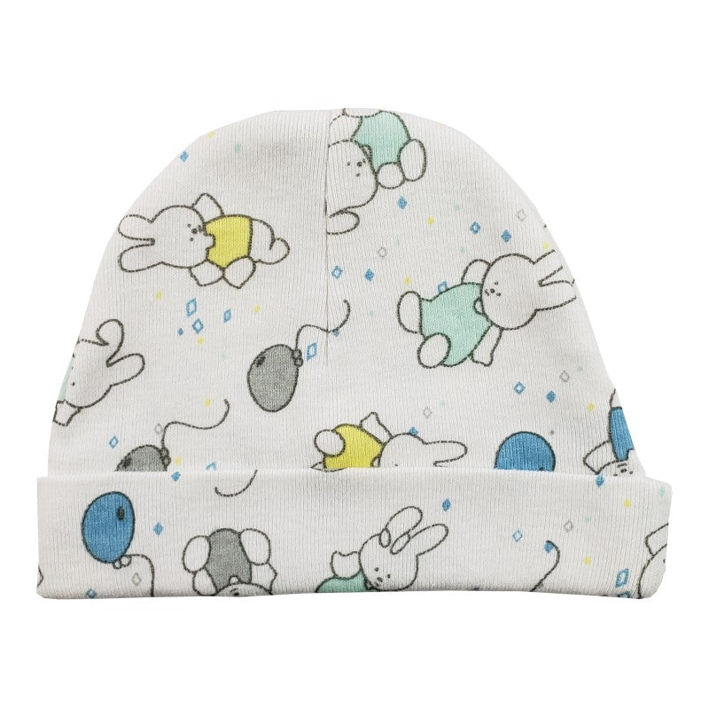 Bambini Printed Rib Knit Beanie SpadezStore