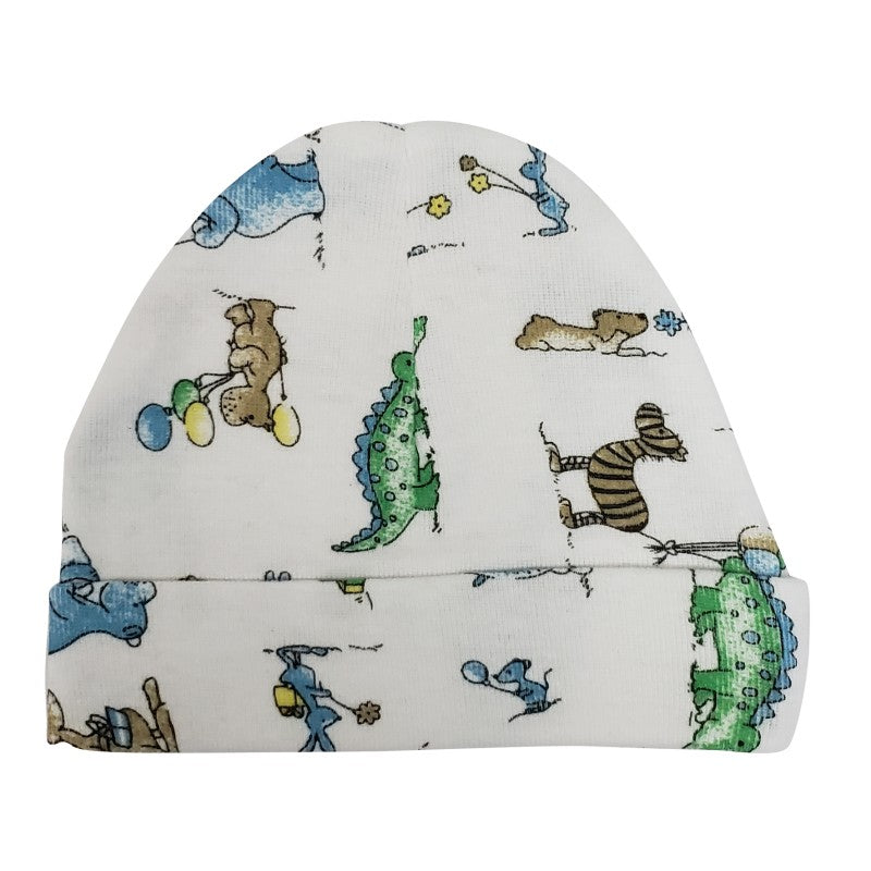 Bambini Printed Rib Knit Beanie SpadezStore