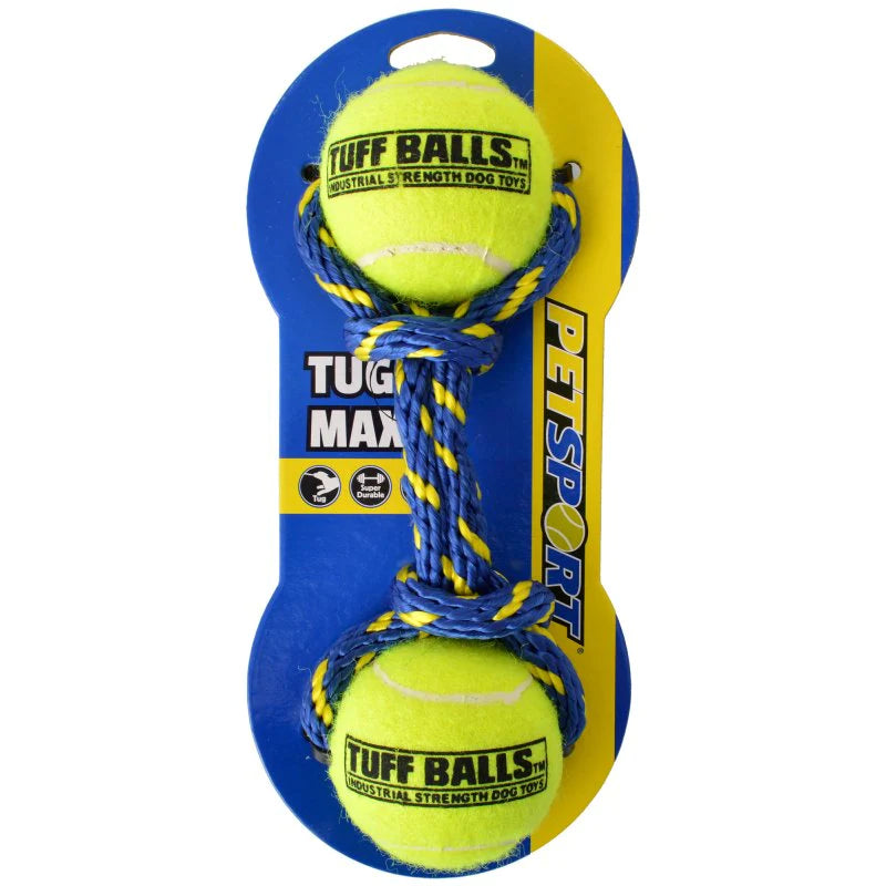 Petsport Tug Max Tuff Balls Dog Toy SpadezStore