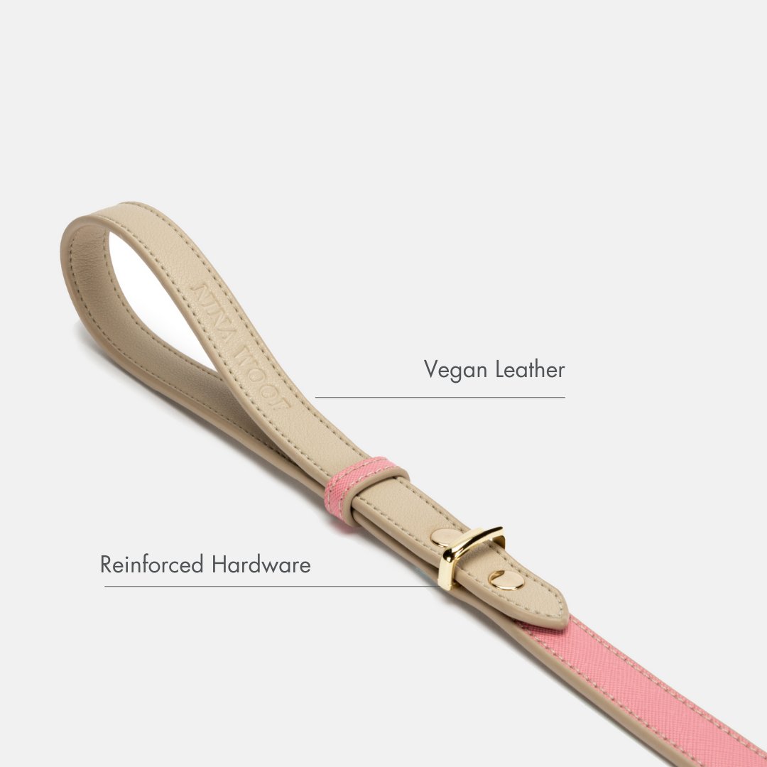Nina Woof Leash 4ft - Vegan Leather - Rio SpadezStore