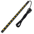 CRST 4.2" Wide Spaced 12 Outlets Mountable Metal Power Strip Surge Protector, 15FT Power Cord, Mounting Brackets Included SpadezStore