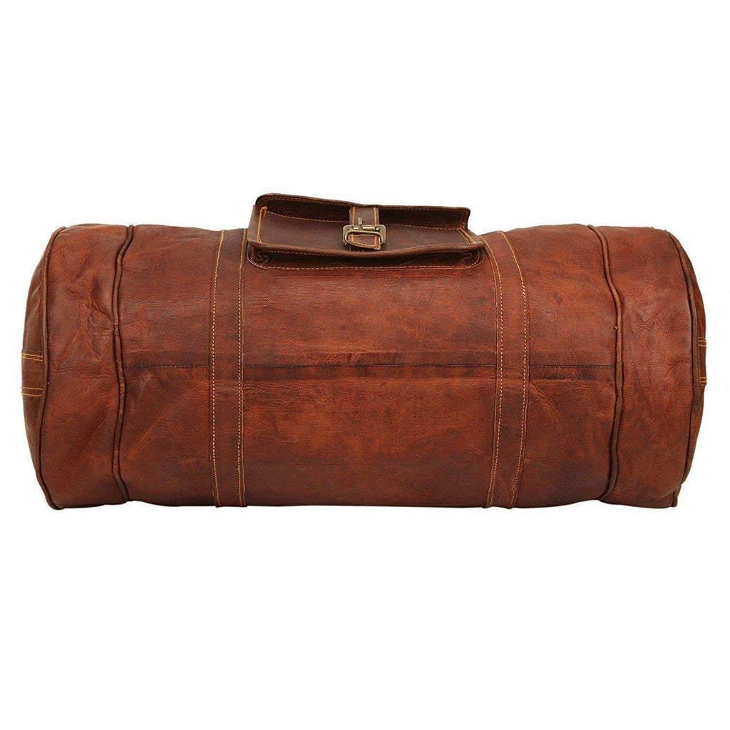 Classy Leather Bags The Dapper Duffel SpadezStore
