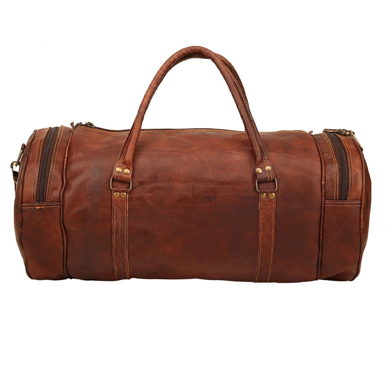 Classy Leather Bags The Dapper Duffel SpadezStore