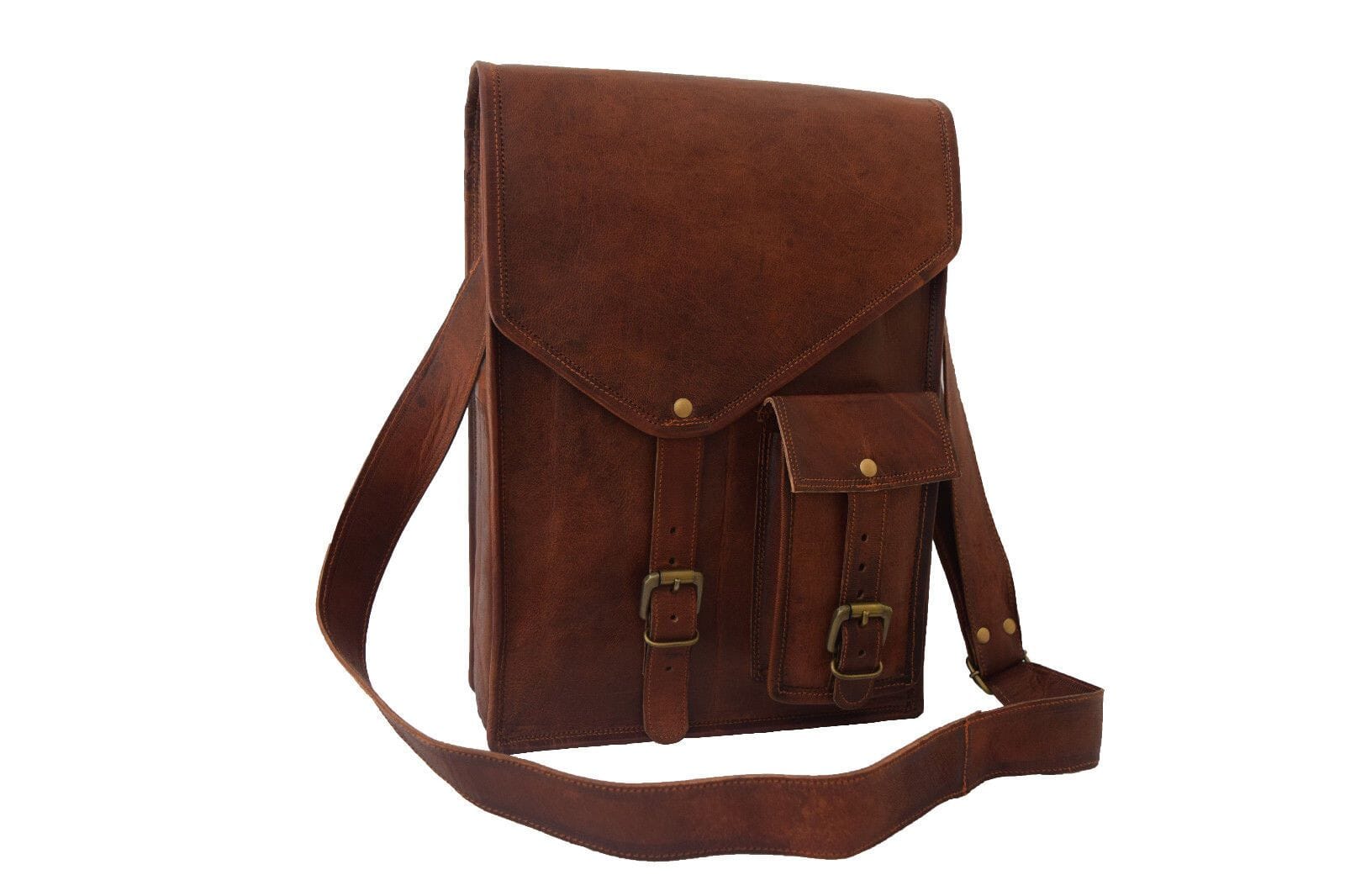 Classy Leather Bags The Barnett Crossbody SpadezStore