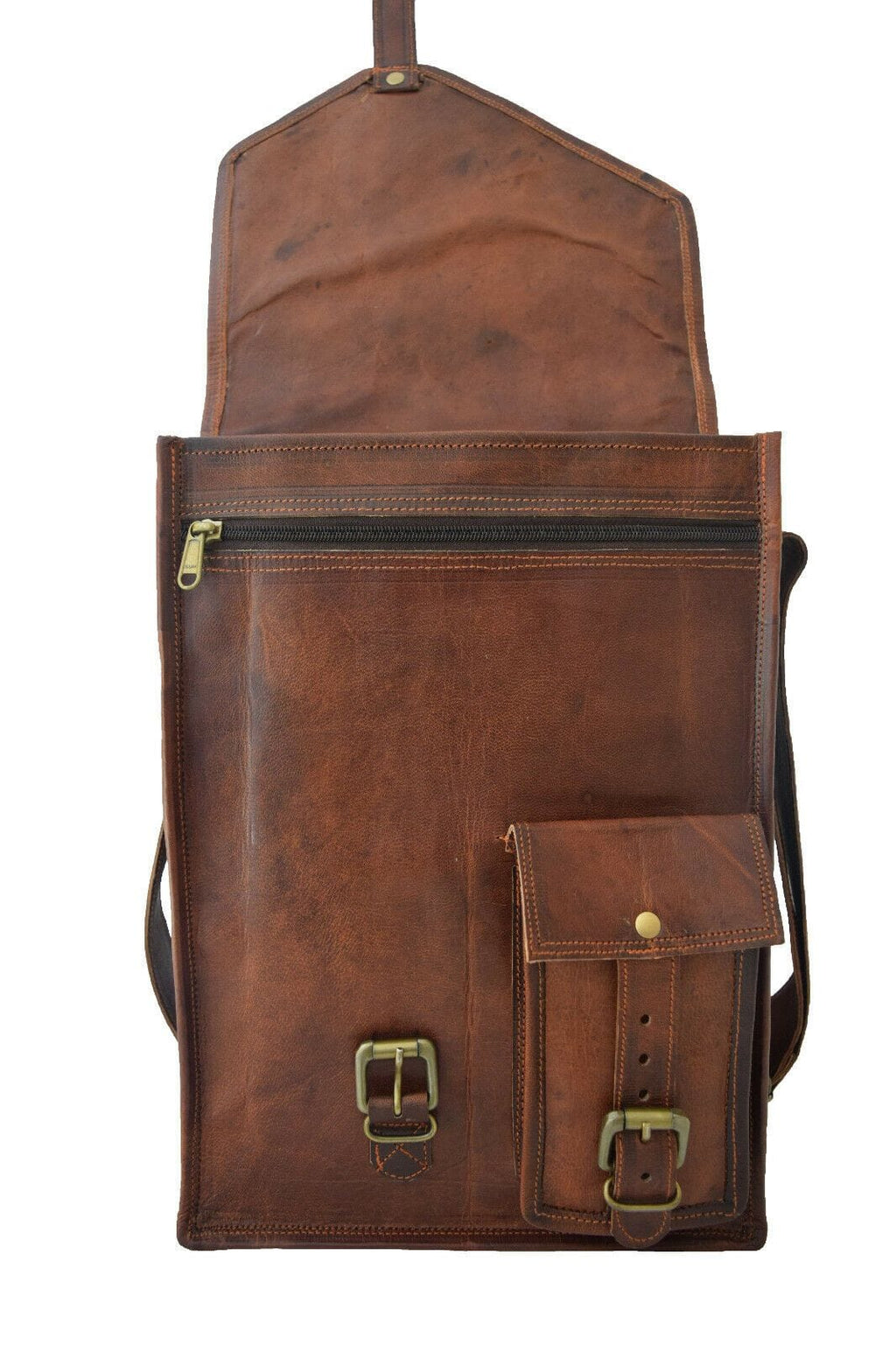 Classy Leather Bags The Barnett Crossbody SpadezStore