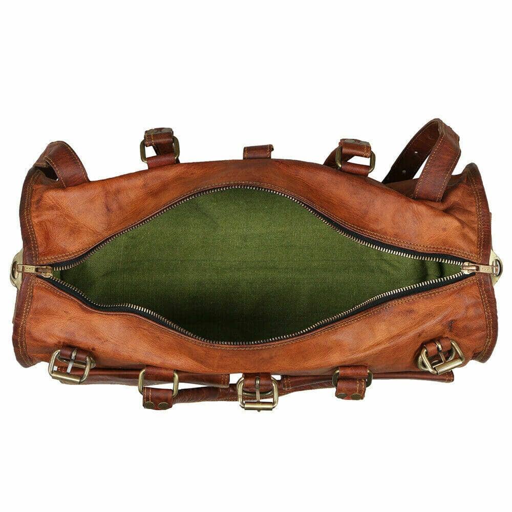Classy Leather Bags The Porter Duffel SpadezStore
