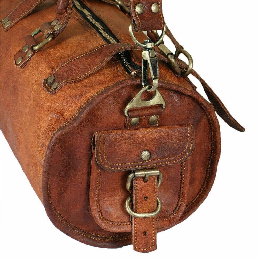 Classy Leather Bags The Porter Duffel SpadezStore