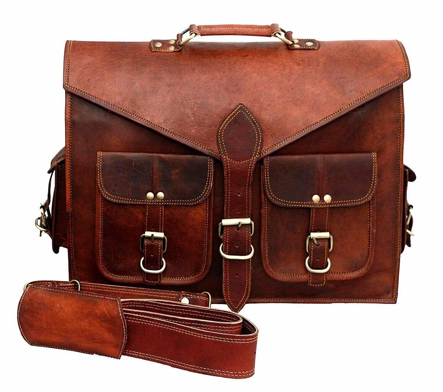 Classy Leather Bags The Lawyer Briefcase SpadezStore