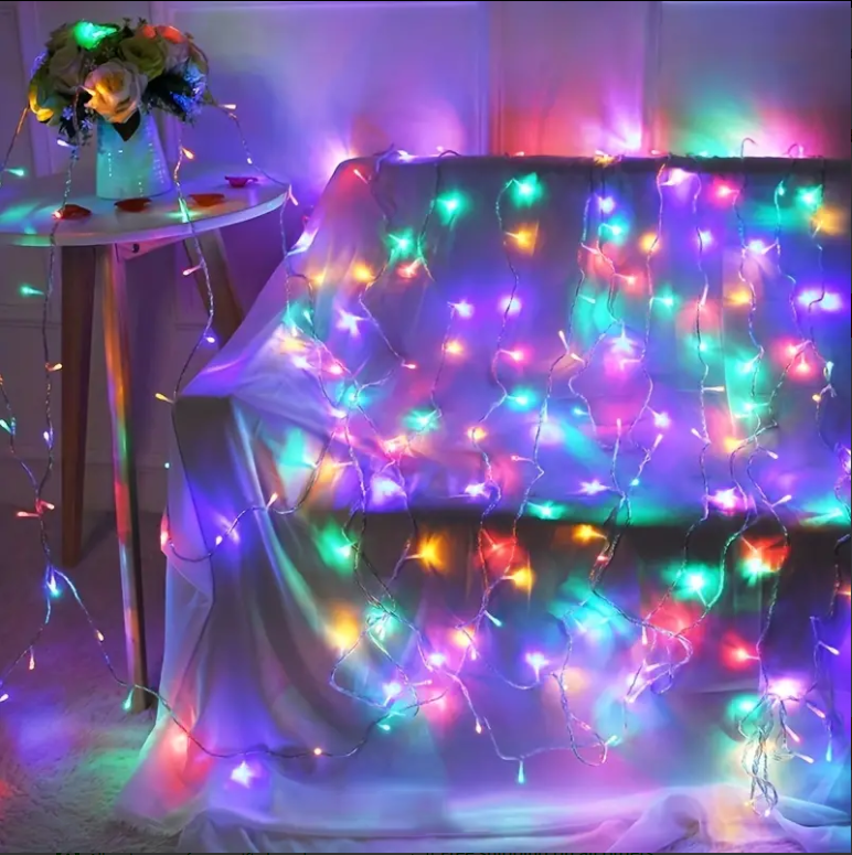 Perfect Holiday 100 LED Super Bright String Lights, Multicolor SpadezStore