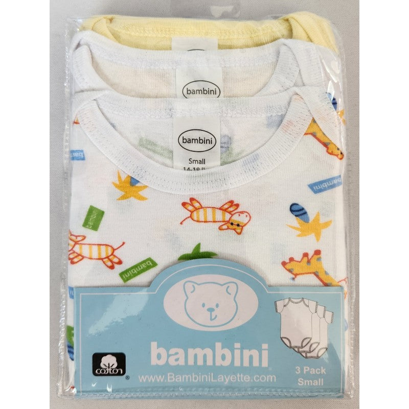 Bambini Boys Short Sleeve Variety Pack SpadezStore