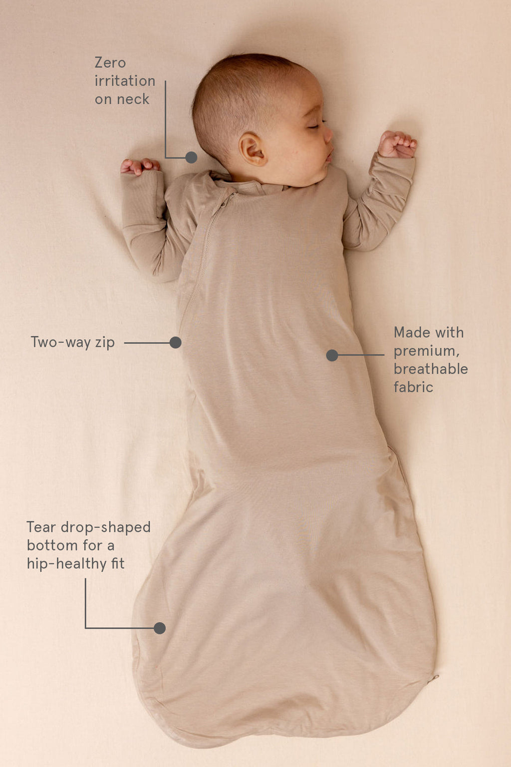 WildBird Dove - CloudBlend™ Sleep Sack TOG 1 SpadezStore