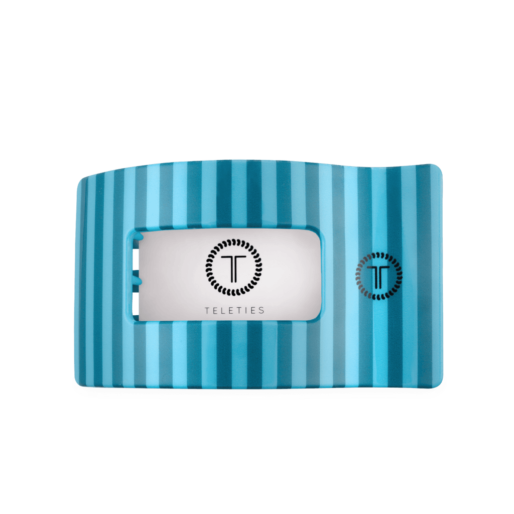 TELETIES Splash Zone Large Flat Rectangle Hair Clip