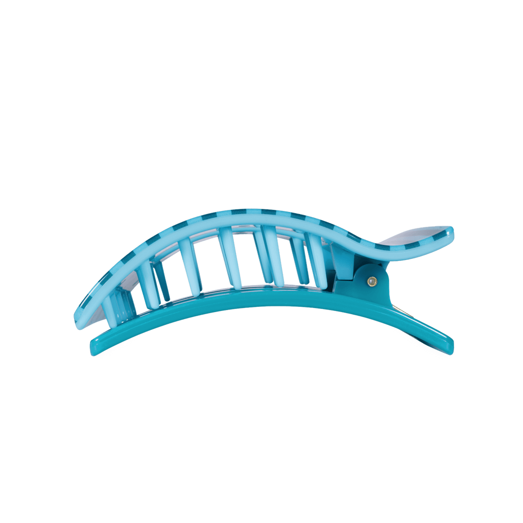 TELETIES Splash Zone Large Flat Rectangle Hair Clip