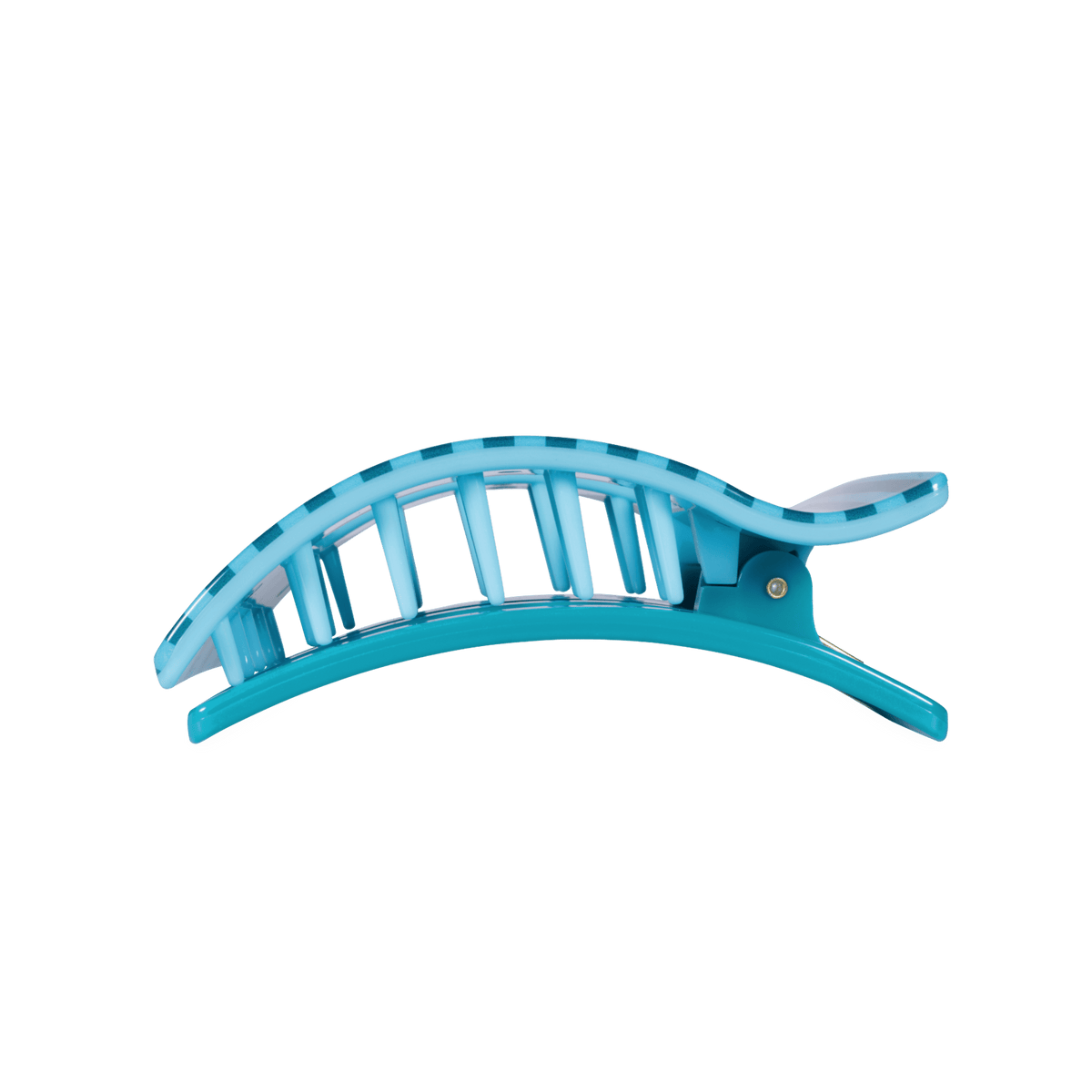 TELETIES Splash Zone Large Flat Rectangle Hair Clip