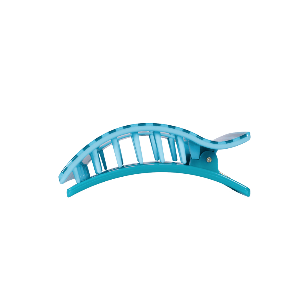 TELETIES Splash Zone Medium Flat Rectangle Hair Clip