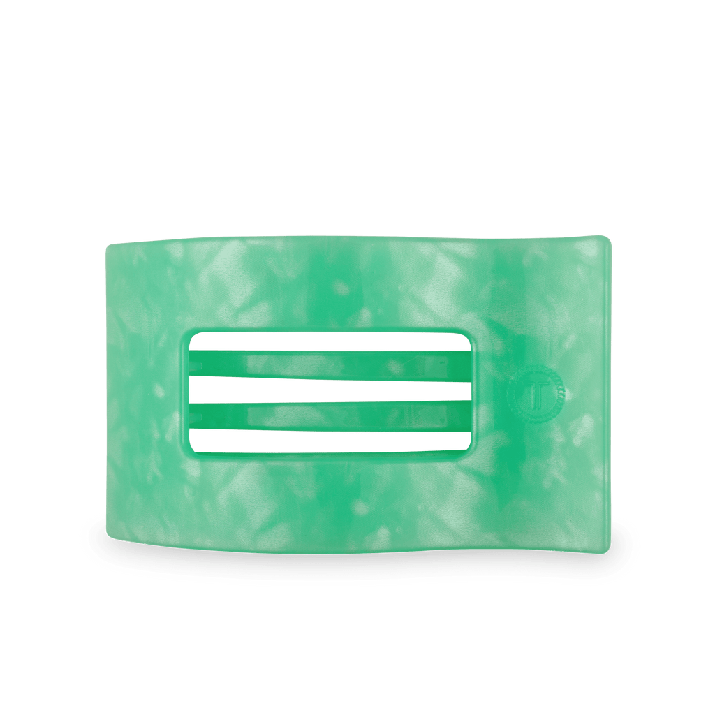 TELETIES Spring Splash Large Flat Rectangle Hair Clip