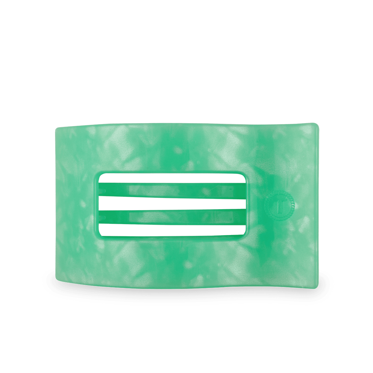 TELETIES Spring Splash Large Flat Rectangle Hair Clip