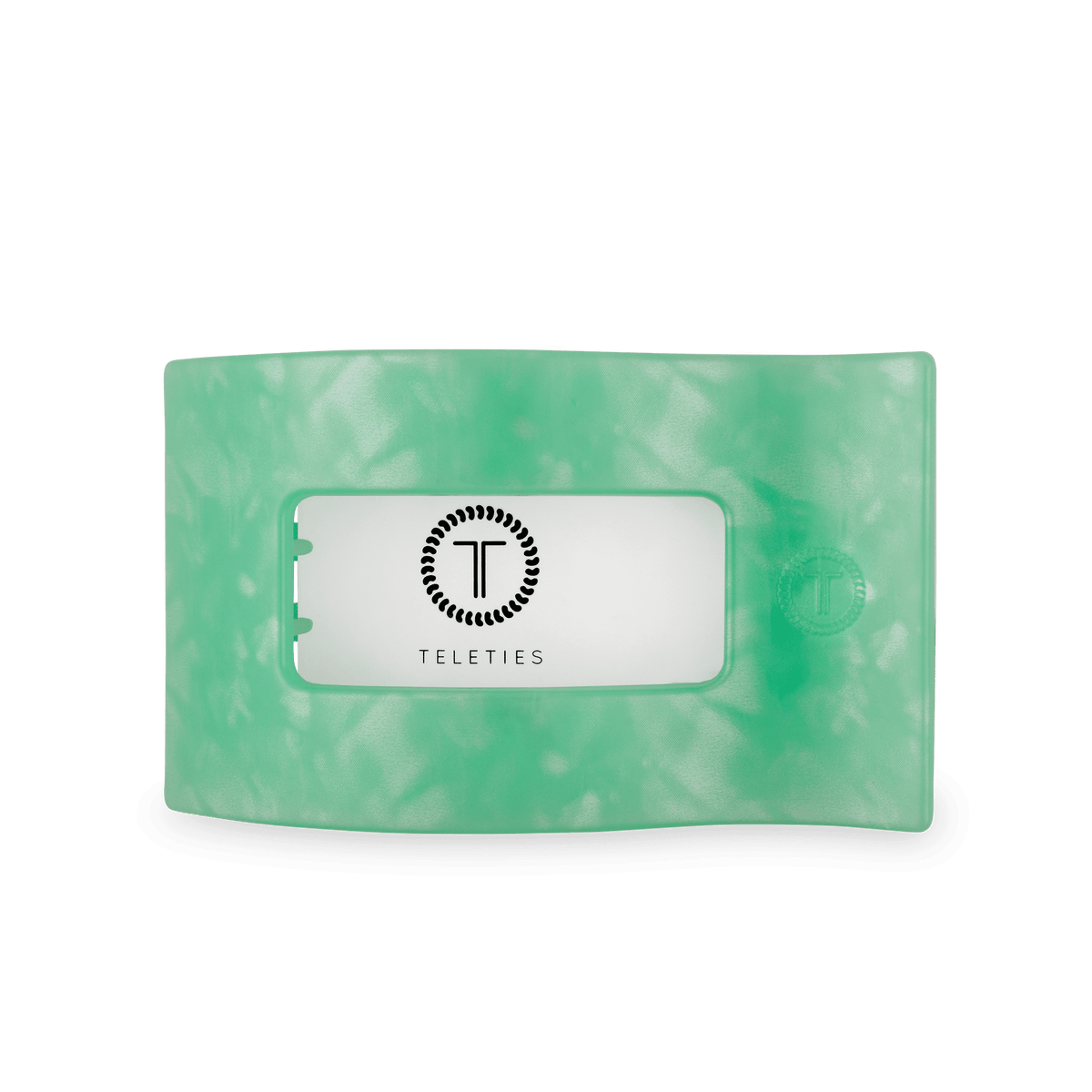 TELETIES Spring Splash Large Flat Rectangle Hair Clip