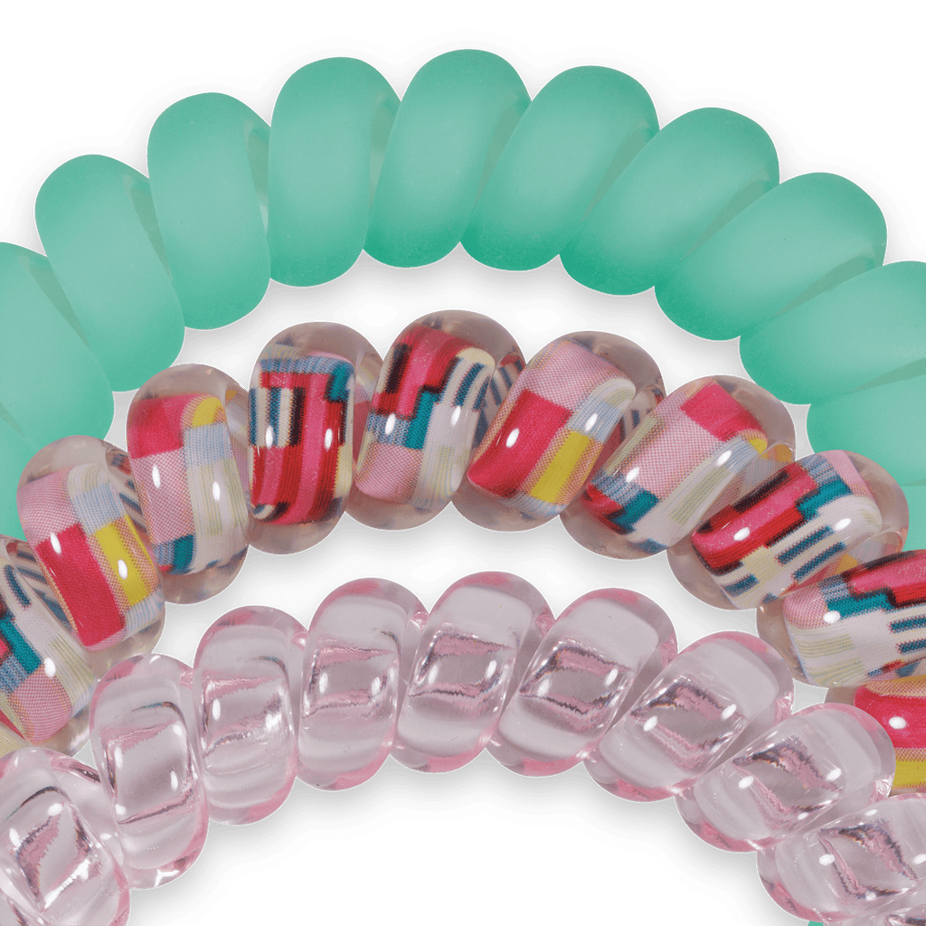 Spring Splash Large Hair Ties SpadezStore