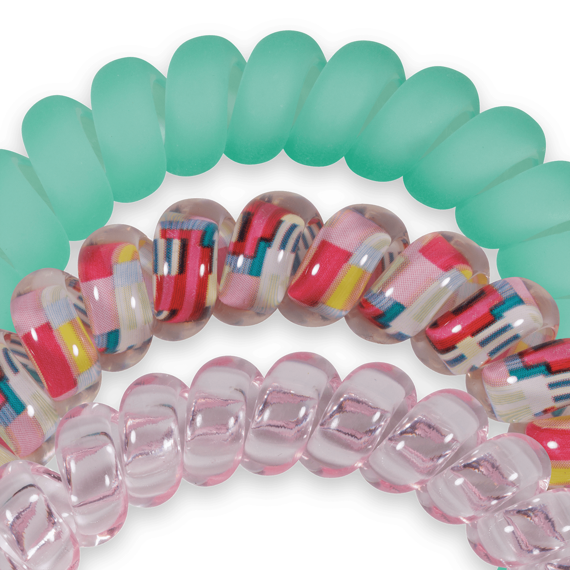 Spring Splash Large Hair Ties SpadezStore