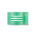 TELETIES Spring Splash Medium Flat Rectangle Hair Clip