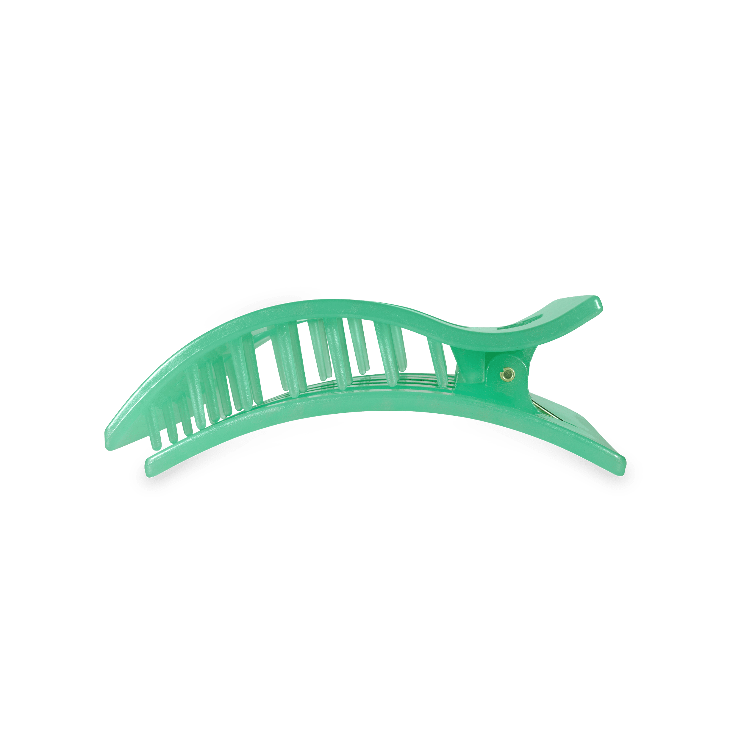 TELETIES Spring Splash Medium Flat Rectangle Hair Clip