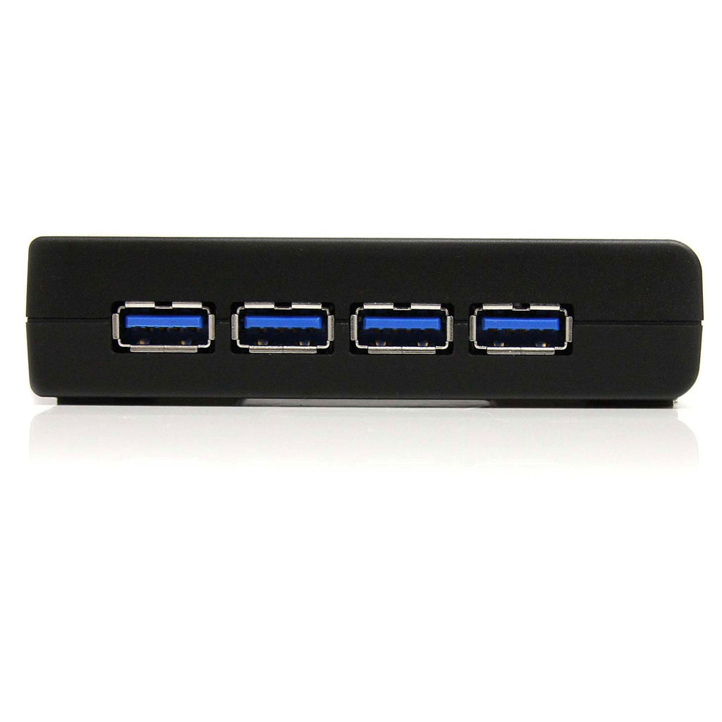 Startech 4 Port Black SuperSpeed USB 3.0 Hub - 5Gbps SpadezStore